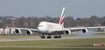 Emirates Airbus A380-861 (F-WWSH) at  Hamburg - Finkenwerder, Germany