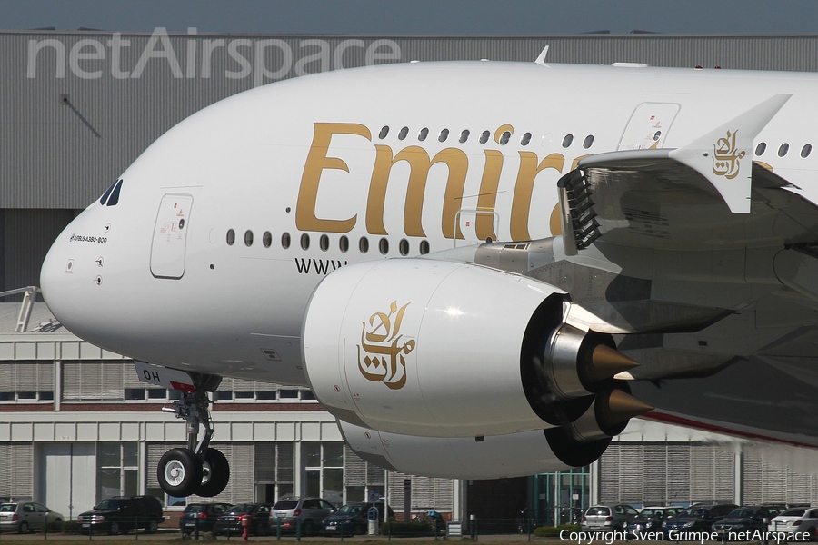 Emirates Airbus A380-861 (F-WWSH) | Photo 74295