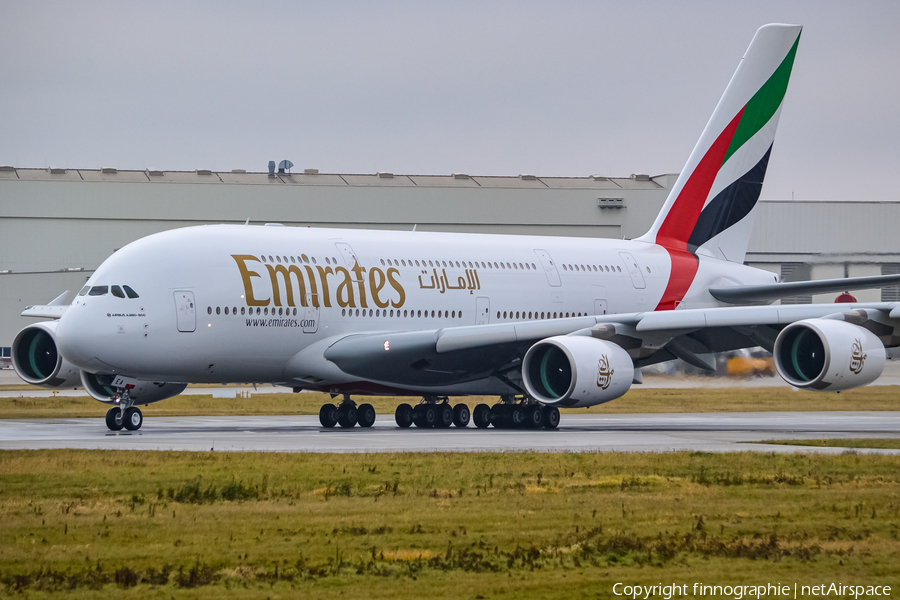 Emirates Airbus A380-861 (F-WWSI) | Photo 449079