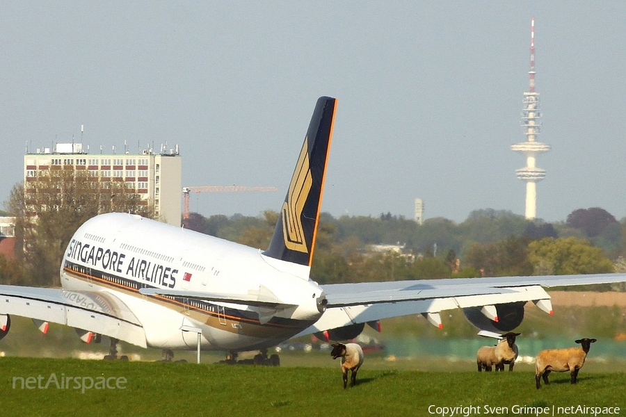 Singapore Airlines Airbus A380-841 (F-WWSI) | Photo 11556