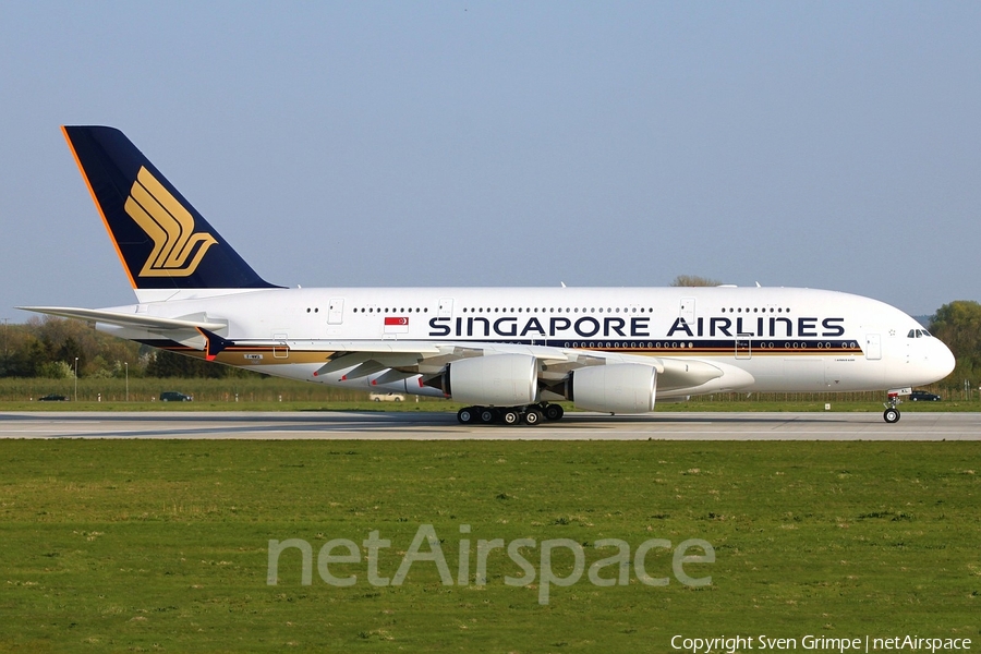 Singapore Airlines Airbus A380-841 (F-WWSI) | Photo 11581