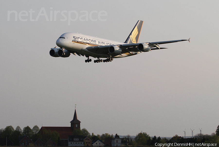 Singapore Airlines Airbus A380-841 (F-WWSI) | Photo 398577