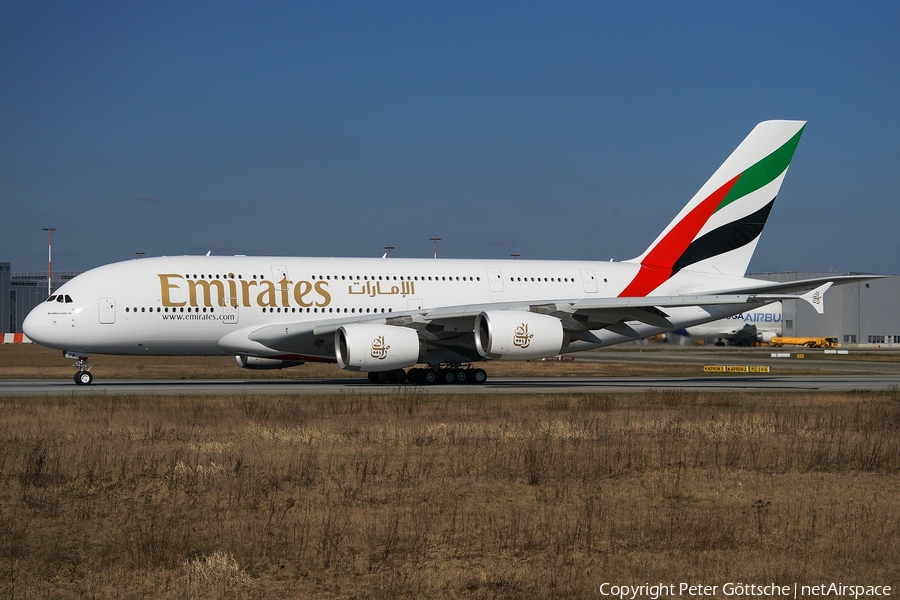Emirates Airbus A380-861 (F-WWSJ) | Photo 101918