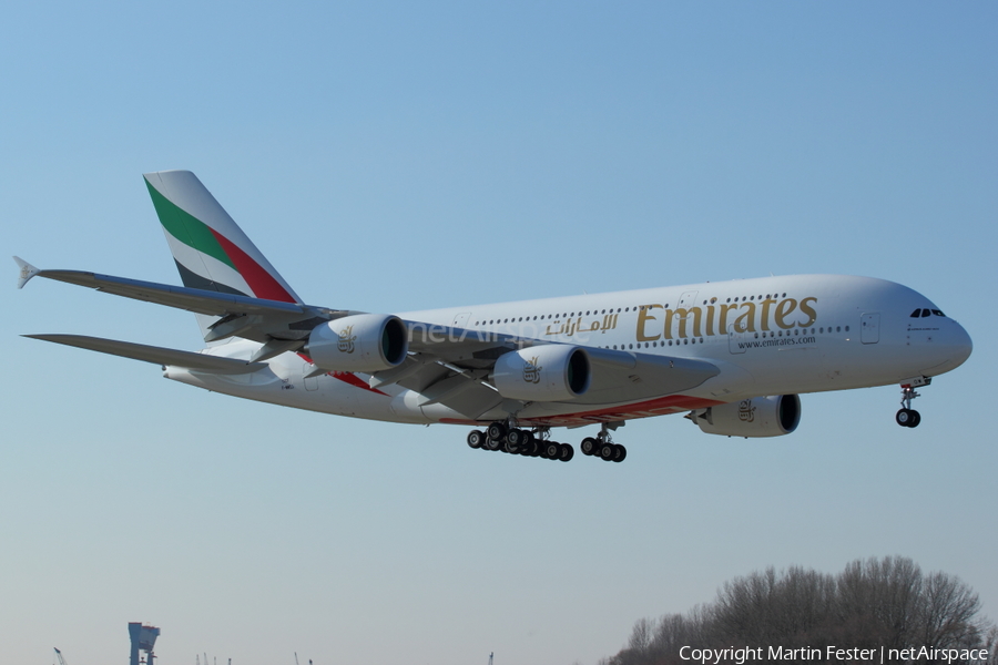 Emirates Airbus A380-861 (F-WWSJ) | Photo 101935