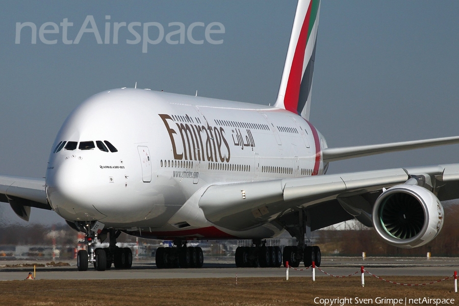 Emirates Airbus A380-861 (F-WWSJ) | Photo 23359