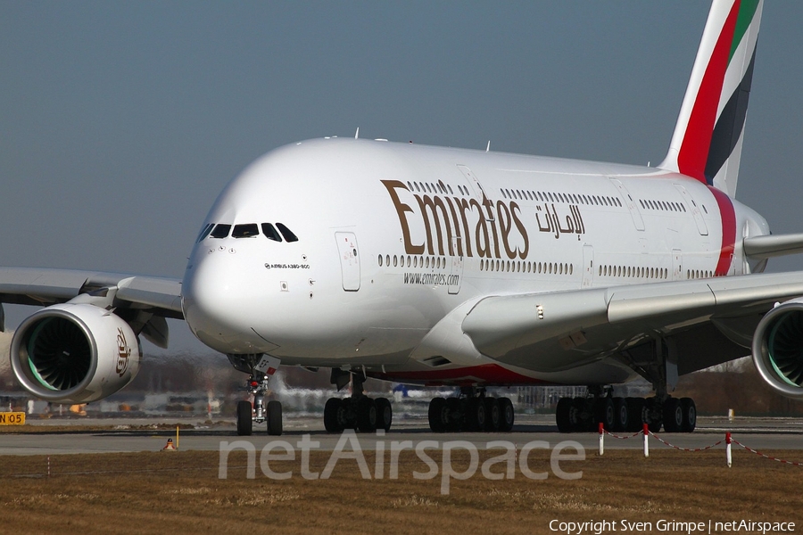 Emirates Airbus A380-861 (F-WWSJ) | Photo 23982