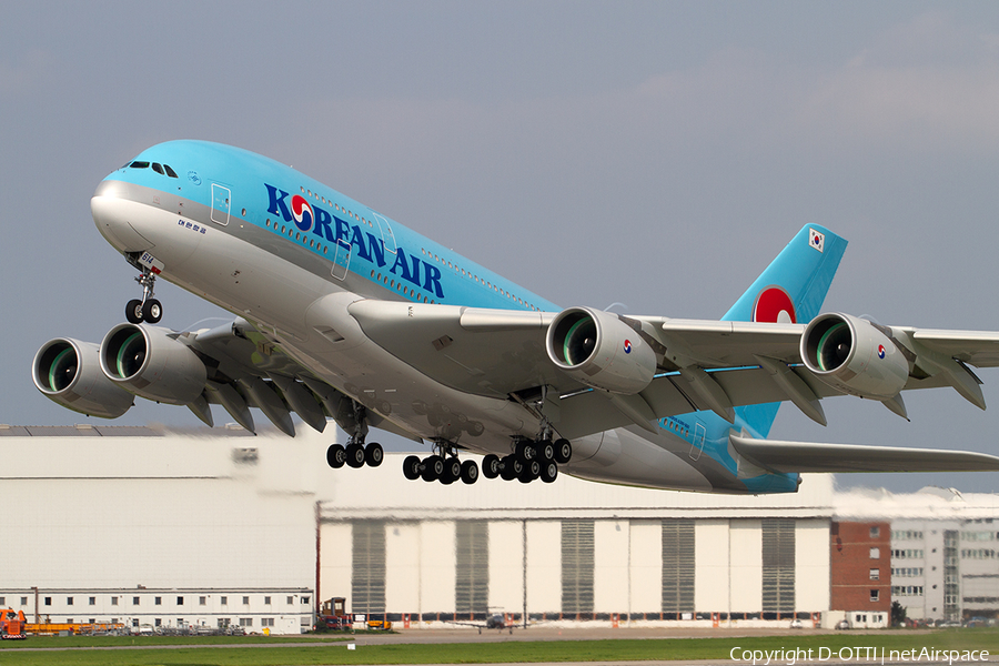 Korean Air Airbus A380-861 (F-WWSJ) | Photo 368347