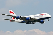 British Airways Airbus A380-841 (F-WWSK) at  Hamburg - Fuhlsbuettel (Helmut Schmidt), Germany