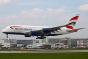 British Airways Airbus A380-841 (F-WWSK) at  Hamburg - Finkenwerder, Germany