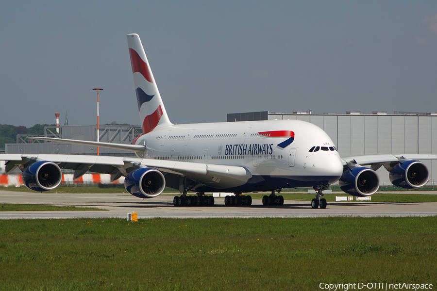 British Airways Airbus A380-841 (F-WWSK) | Photo 408343