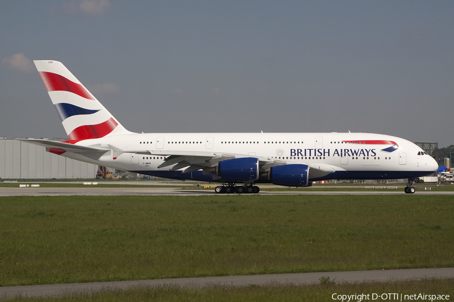 British Airways Airbus A380-841 (F-WWSK) | Photo 408344