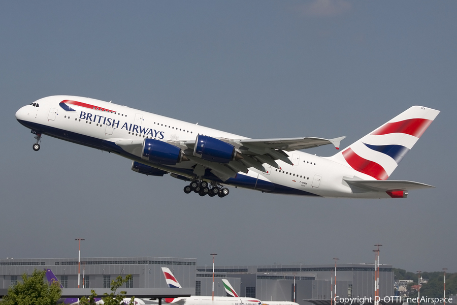 British Airways Airbus A380-841 (F-WWSK) | Photo 408345