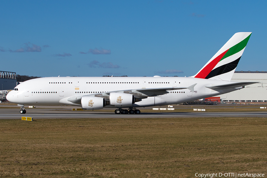 Emirates Airbus A380-842 (F-WWSK) | Photo 229400
