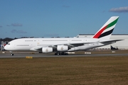 Emirates Airbus A380-842 (F-WWSK) at  Hamburg - Finkenwerder, Germany