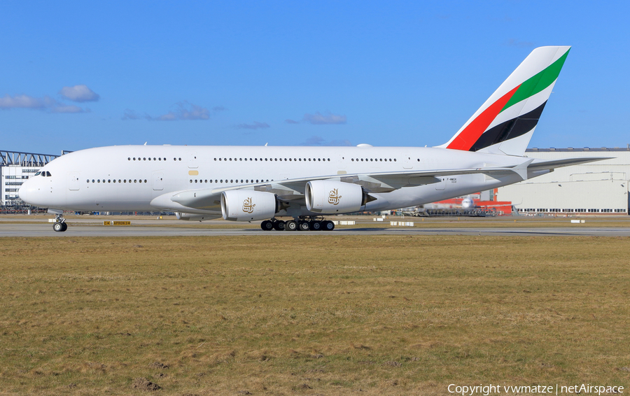 Emirates Airbus A380-842 (F-WWSK) | Photo 229481