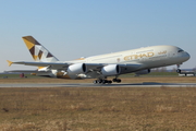 Etihad Airways Airbus A380-861 (F-WWSK) at  Hamburg - Finkenwerder, Germany