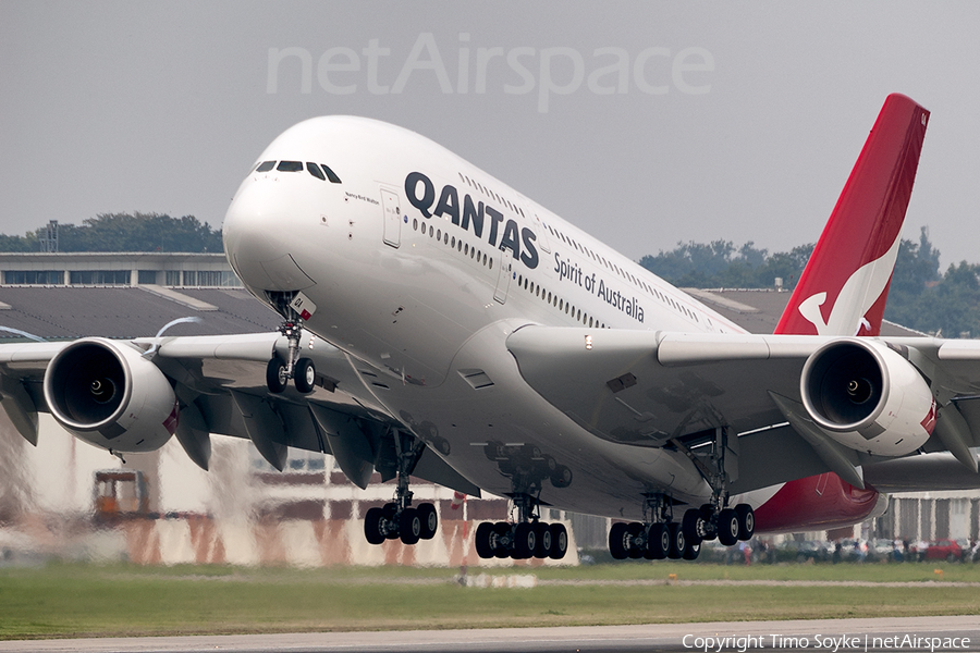 Qantas Airbus A380-842 (F-WWSK) | Photo 29103
