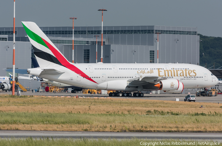 Emirates Airbus A380-842 (F-WWSL) | Photo 246188