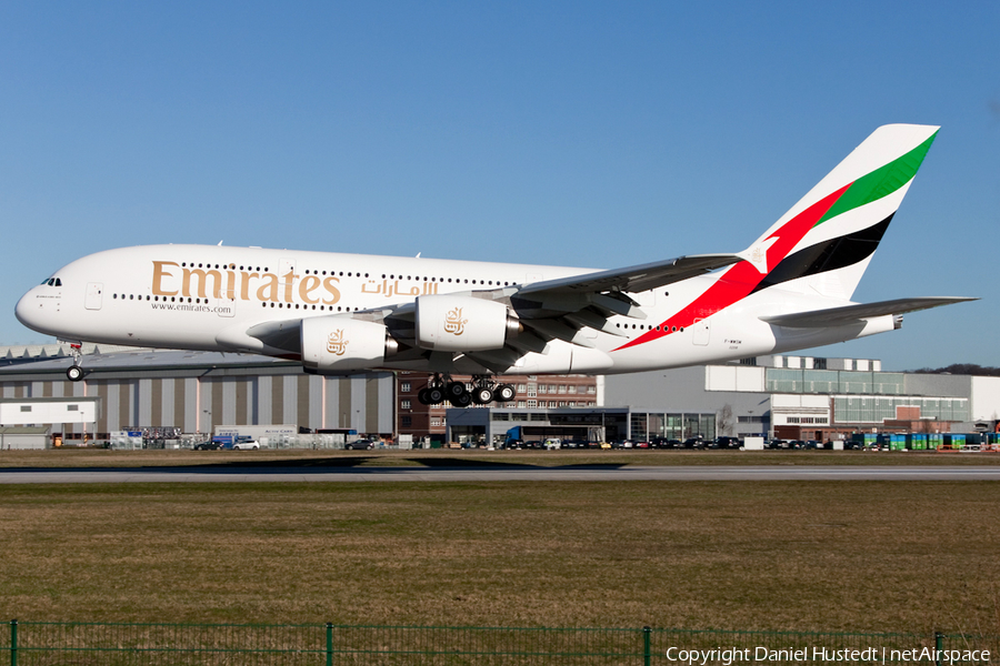 Emirates Airbus A380-861 (F-WWSM) | Photo 493320