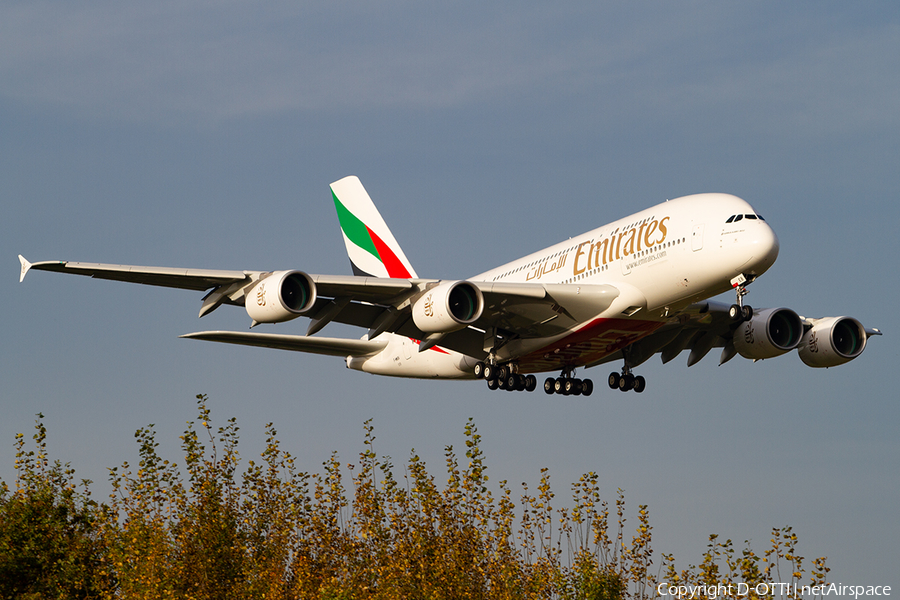 Emirates Airbus A380-861 (F-WWSN) | Photo 395158