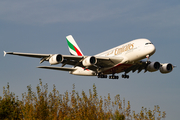 Emirates Airbus A380-861 (F-WWSN) at  Hamburg - Fuhlsbuettel (Helmut Schmidt), Germany