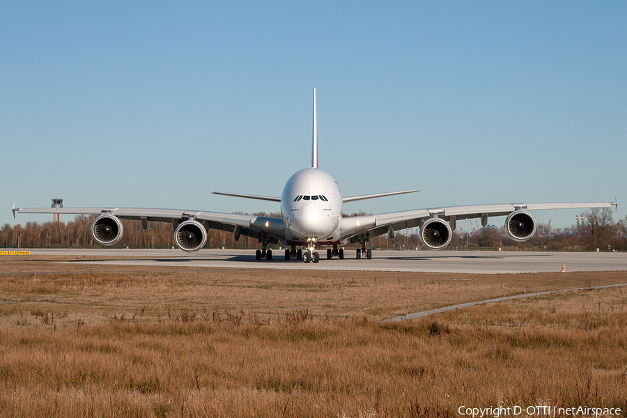 Emirates Airbus A380-861 (F-WWSN) | Photo 272307