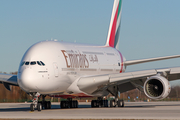 Emirates Airbus A380-861 (F-WWSN) at  Hamburg - Finkenwerder, Germany