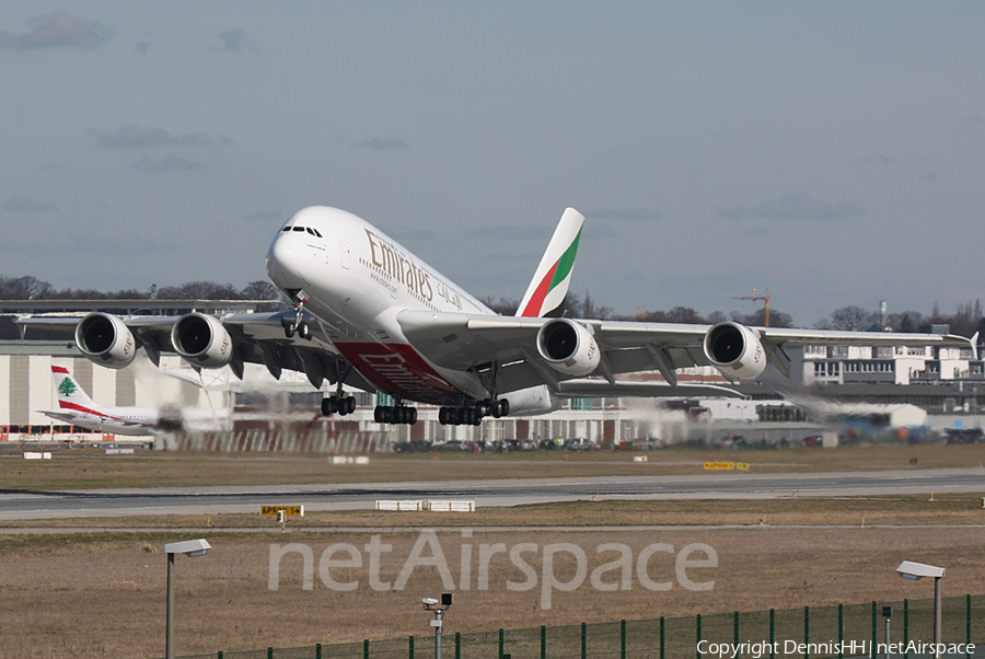 Emirates Airbus A380-861 (F-WWSN) | Photo 445033