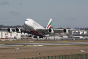 Emirates Airbus A380-861 (F-WWSN) at  Hamburg - Finkenwerder, Germany