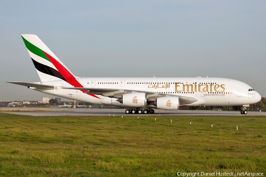 Emirates Airbus A380-861 (F-WWSN) | Photo 545195