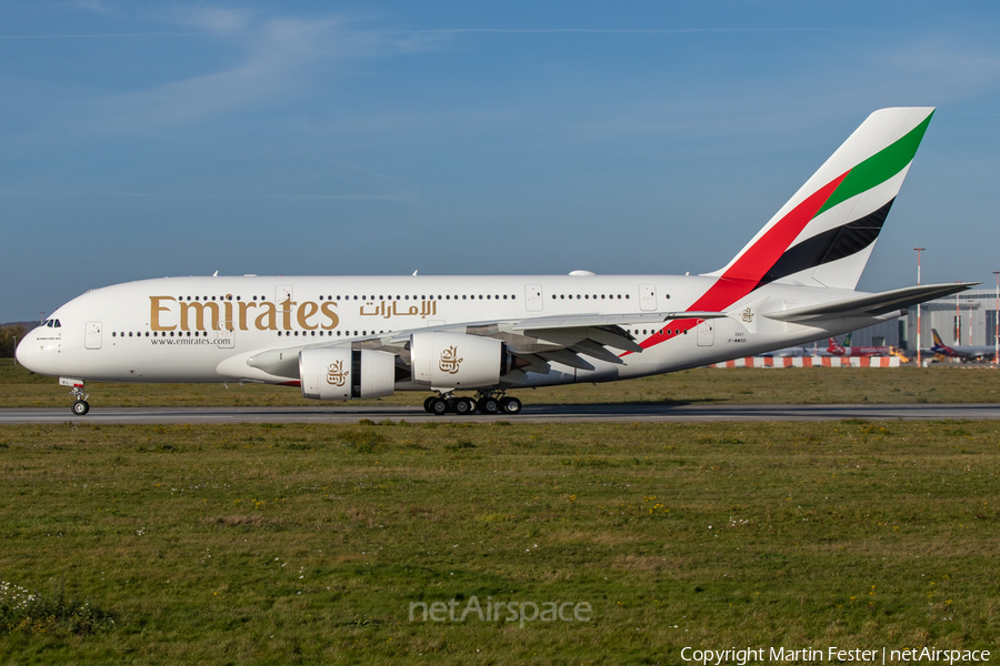 Emirates Airbus A380-842 (F-WWSO) | Photo 410766