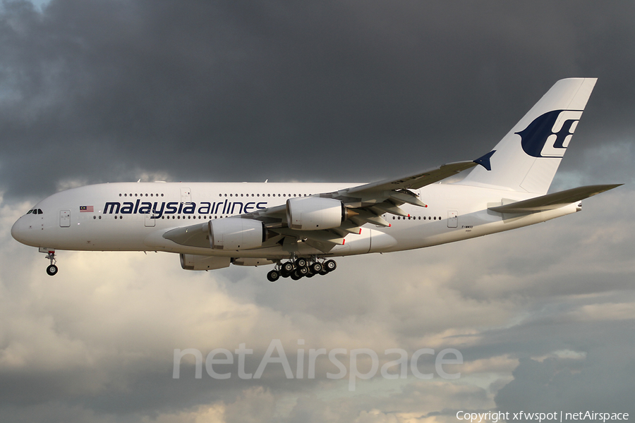 Malaysia Airlines Airbus A380-841 (F-WWSO) | Photo 449549