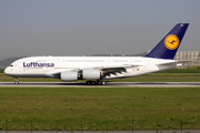 Lufthansa Airbus A380-841 (F-WWSO) at  Hamburg - Finkenwerder, Germany