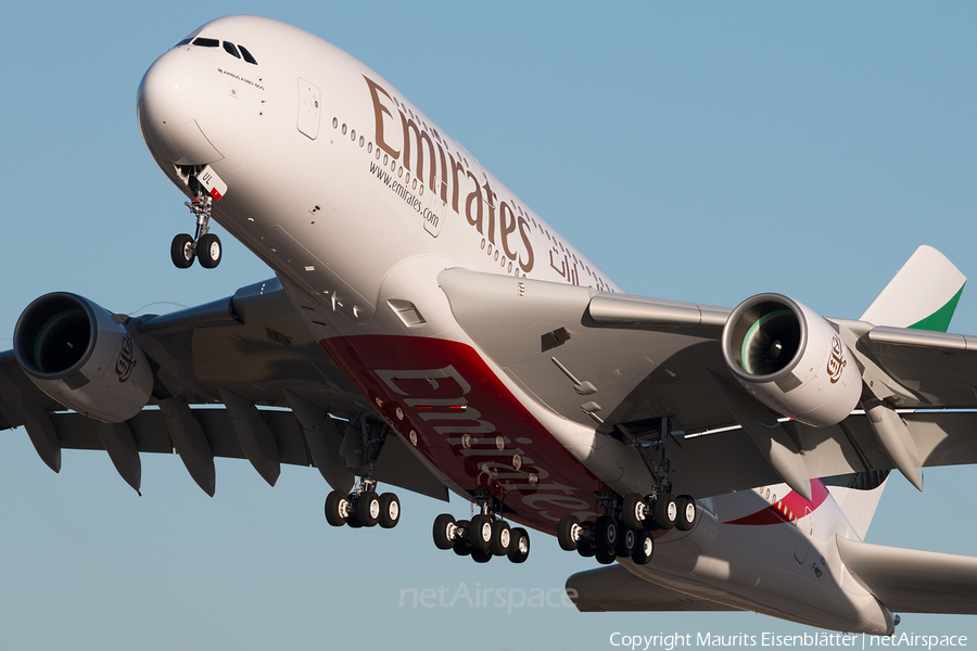 Emirates Airbus A380-861 (F-WWSP) | Photo 133044