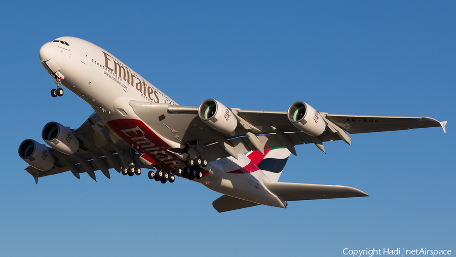 Emirates Airbus A380-861 (F-WWSP) | Photo 133057