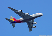 Asiana Airlines Airbus A380-841 (F-WWSQ) at  Hamburg - Fuhlsbuettel (Helmut Schmidt), Germany