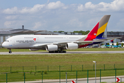 Asiana Airlines Airbus A380-841 (F-WWSQ) at  Hamburg - Finkenwerder, Germany