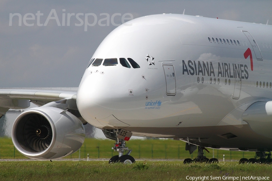 Asiana Airlines Airbus A380-841 (F-WWSQ) | Photo 76783