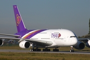 Thai Airways International Airbus A380-841 (F-WWSQ) at  Hamburg - Finkenwerder, Germany