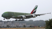 Emirates Airbus A380-842 (F-WWSR) at  Hamburg - Finkenwerder, Germany