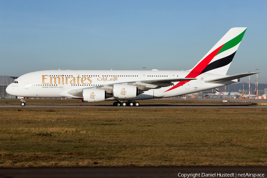 Emirates Airbus A380-842 (F-WWSR) | Photo 481872