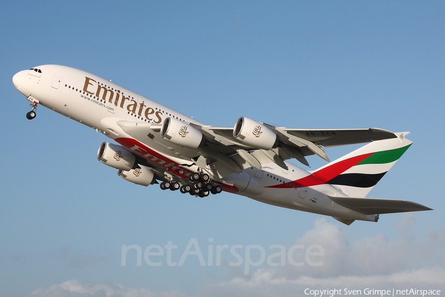 Emirates Airbus A380-861 (F-WWSR) | Photo 34391