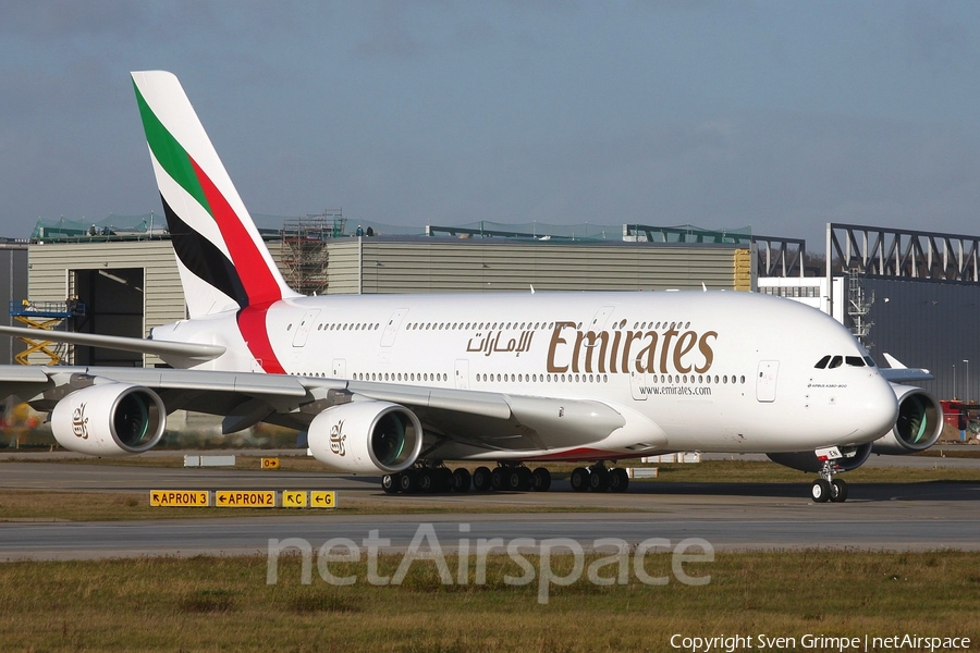 Emirates Airbus A380-861 (F-WWSR) | Photo 34401
