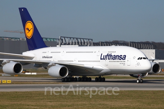 Lufthansa Airbus A380-841 (F-WWSR) at  Hamburg - Finkenwerder, Germany