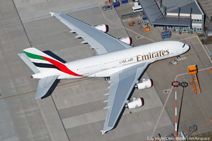 Emirates Airbus A380-861 (F-WWSS) | Photo 36488
