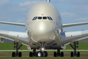 Etihad Airways Airbus A380-861 (F-WWSS) at  Hamburg - Finkenwerder, Germany