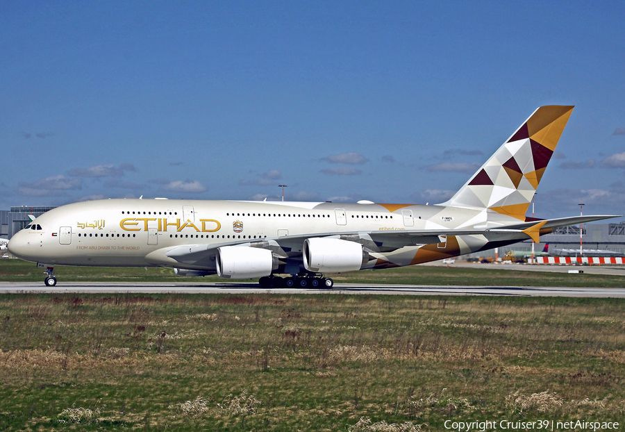 Etihad Airways Airbus A380-861 (F-WWSS) | Photo 154779