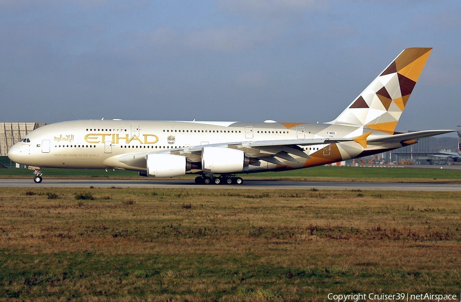 Etihad Airways Airbus A380-861 (F-WWSS) | Photo 92217