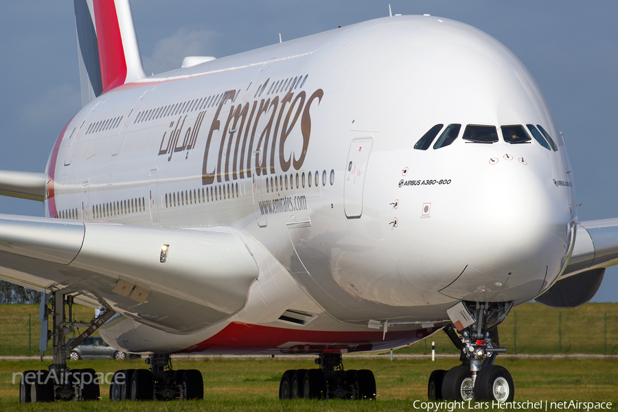 Emirates Airbus A380-842 (F-WWST) | Photo 348199