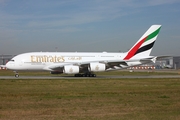 Emirates Airbus A380-842 (F-WWST) at  Hamburg - Finkenwerder, Germany